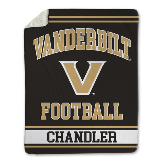 Vanderbilt - NCAA Football : Davin Chandler - Blanket-0