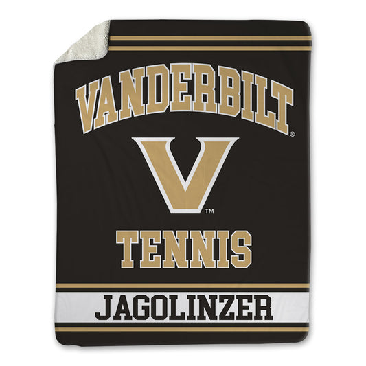 Vanderbilt - NCAA Women's Tennis : Jayden Jagolinzer - Blanket-0