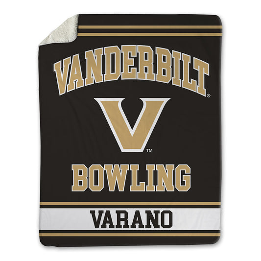 Vanderbilt - NCAA Women's Bowling : Victoria Varano - Blanket-0