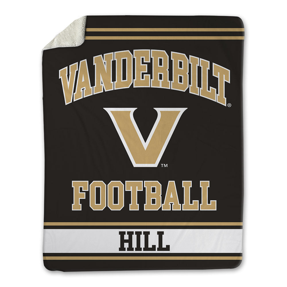 Vanderbilt - NCAA Football : Lebron Hill - Blanket-0