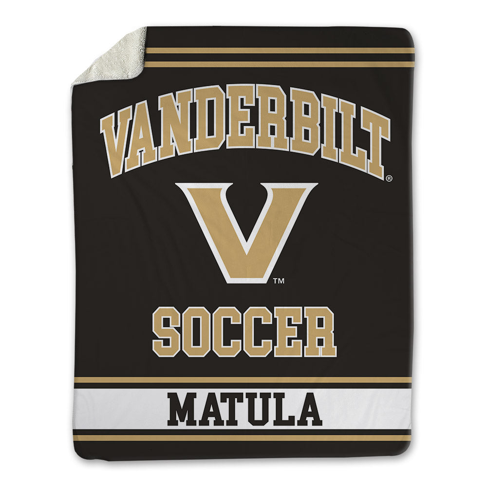Vanderbilt - NCAA Women's Soccer : Margo Matula - Blanket-0