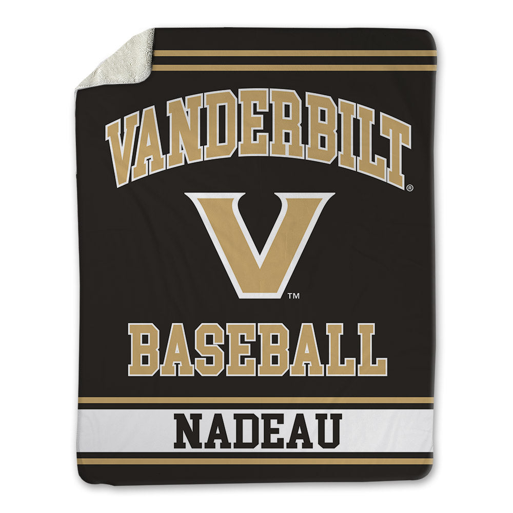 Vanderbilt - NCAA Baseball : Wyatt Nadeau - Blanket-0