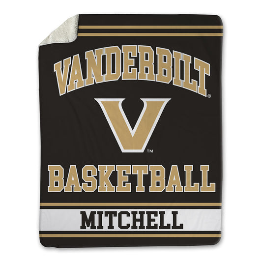 Vanderbilt - NCAA Women's Basketball : Aiyana Mitchell - Blanket-0