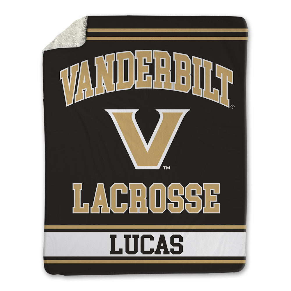 Vanderbilt - NCAA Women's Lacrosse : Caroline Lucas - Blanket-0