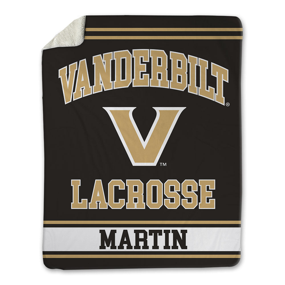Vanderbilt - NCAA Women's Lacrosse : Emme Martin - Blanket-0
