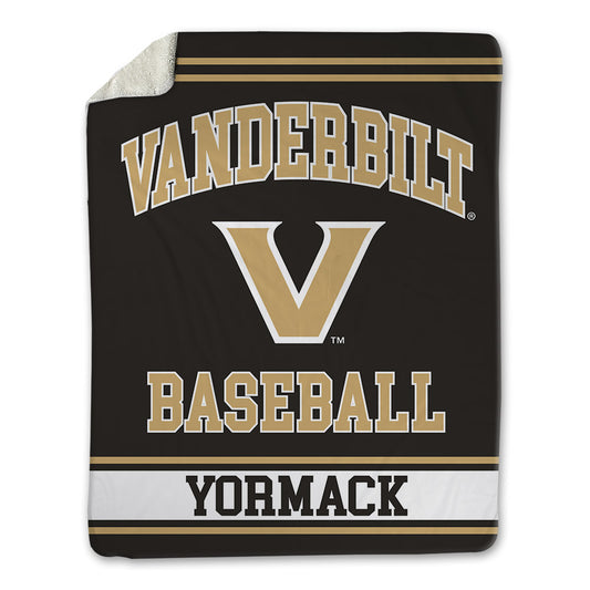 Vanderbilt - NCAA Baseball : Ryan Yormack - Blanket-0