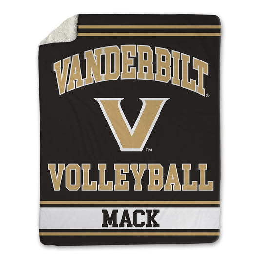 Vanderbilt - NCAA Women's Volleyball : Hailee Mack - Blanket-0