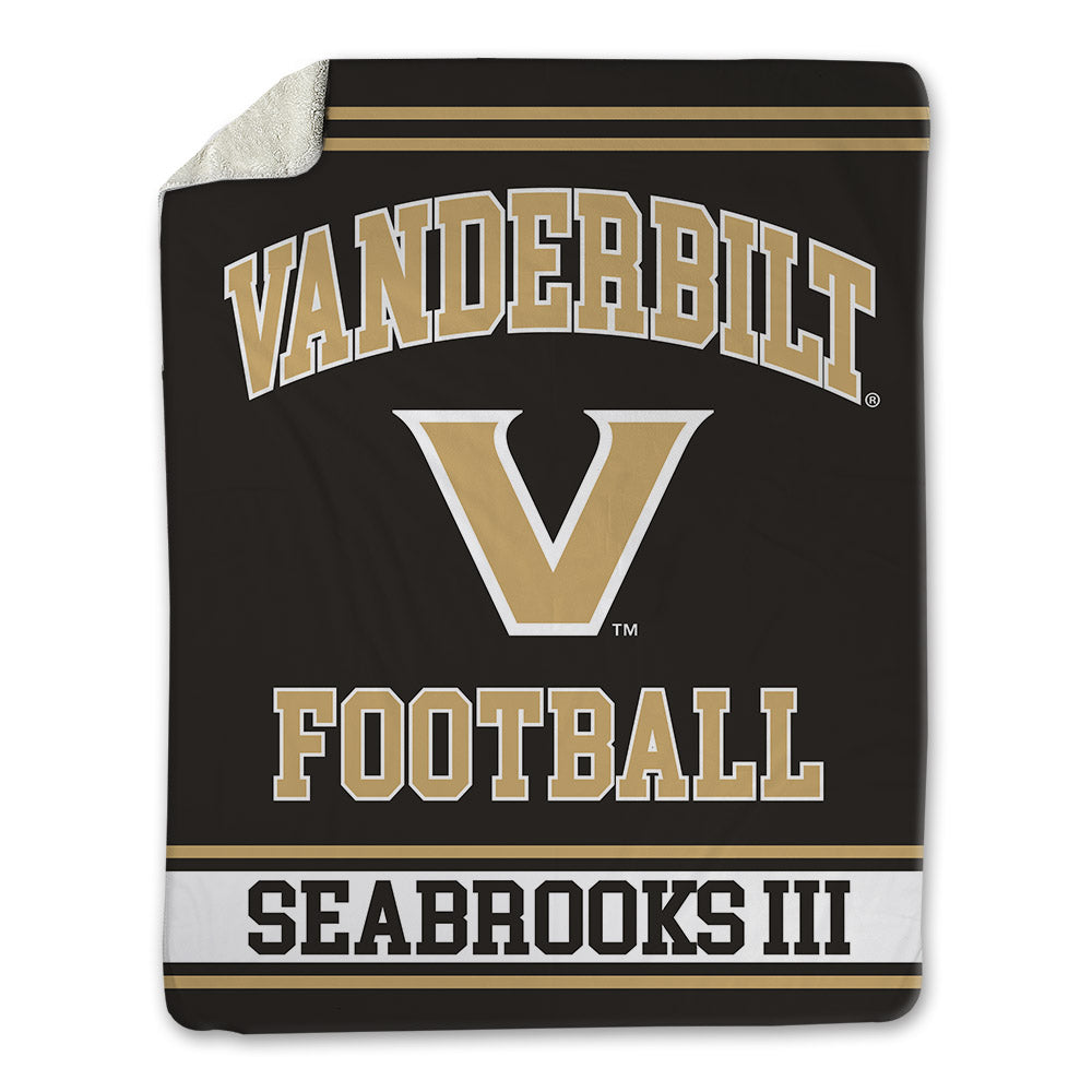 Vanderbilt - NCAA Football : Glenn Seabrooks III - Blanket-0