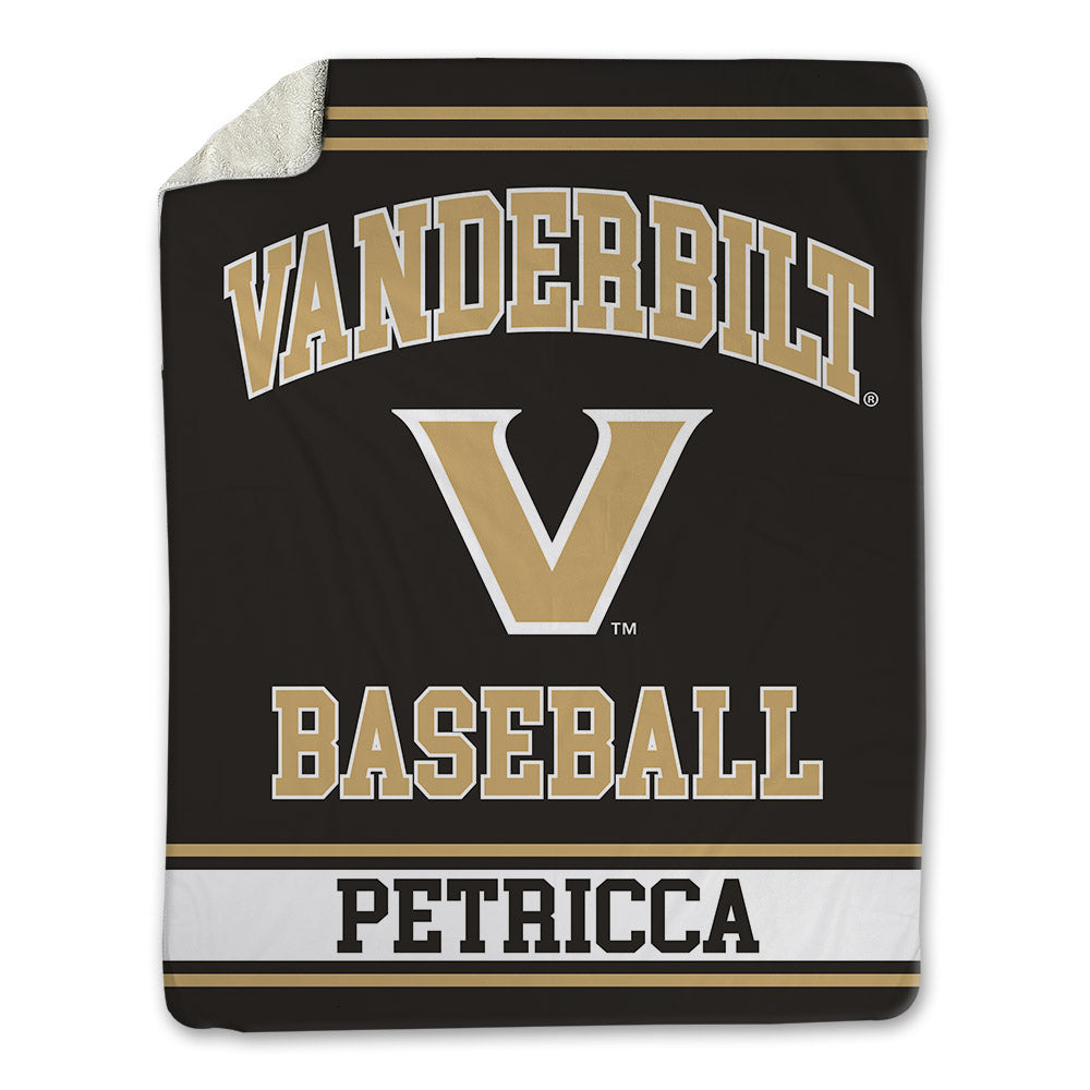 Vanderbilt - NCAA Baseball : Roman Petricca - Blanket-0