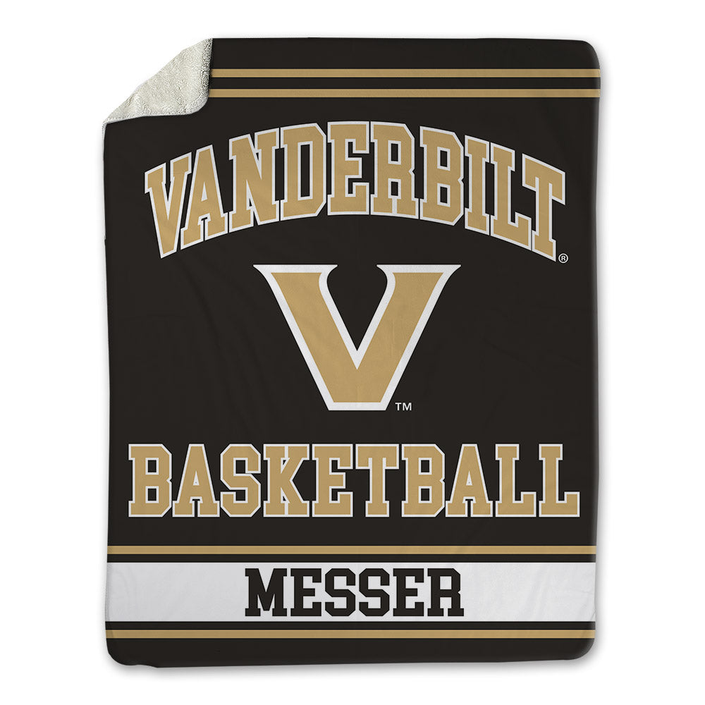 Vanderbilt - NCAA Men's Basketball : Coleson Messer - Blanket-0