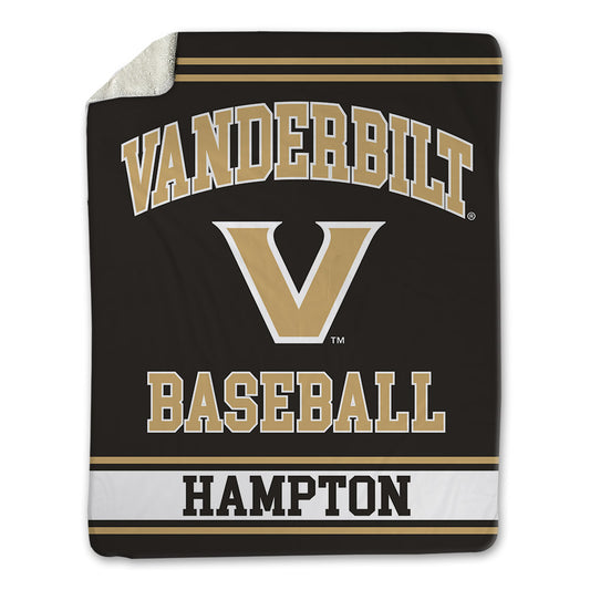 Vanderbilt - NCAA Baseball : Will Hampton - Blanket-0