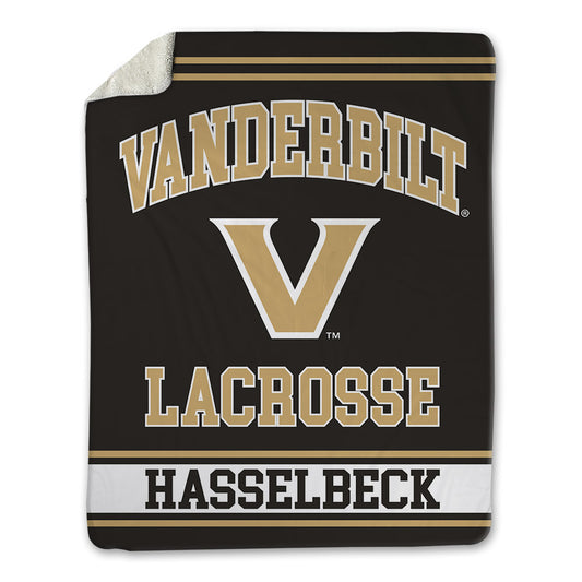 Vanderbilt - NCAA Women's Lacrosse : Grace Hasselbeck - Blanket-0