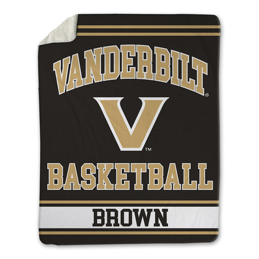 Vanderbilt - NCAA Women's Basketball : Jada Brown - Blanket-0