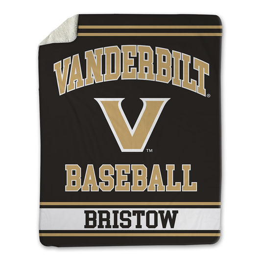 Vanderbilt - NCAA Baseball : Tristan Bristow - Blanket-0