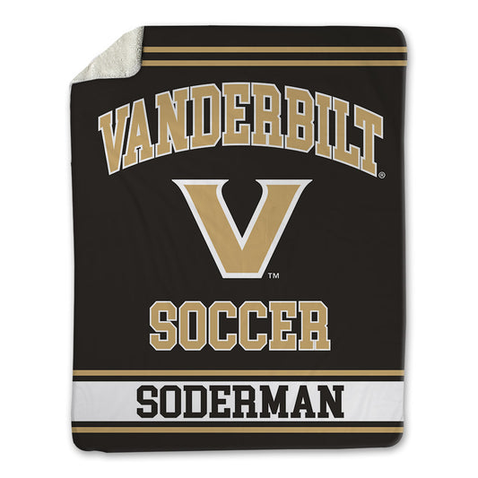 Vanderbilt - NCAA Women's Soccer : Susanna Soderman - Blanket-0