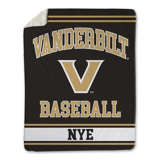 Vanderbilt - NCAA Baseball : Austin Nye - Blanket-0