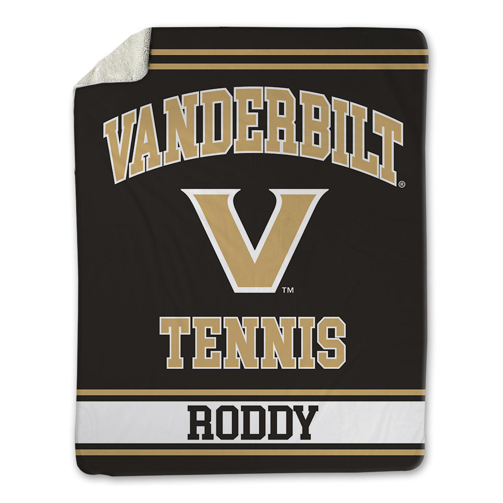 Vanderbilt - NCAA Men's Tennis : Nick Roddy - Blanket-0