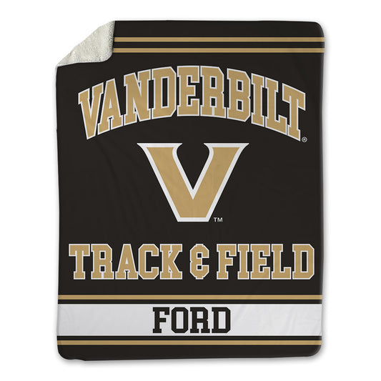 Vanderbilt - NCAA Women's Track & Field : Janie Ford - Blanket-0