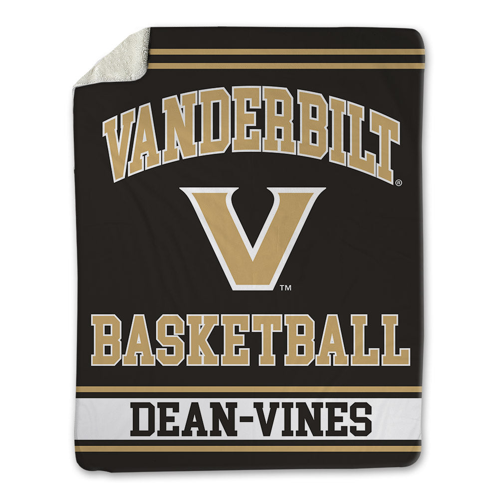 Vanderbilt - NCAA Men's Basketball : Jaylon Dean-Vines - Blanket-0