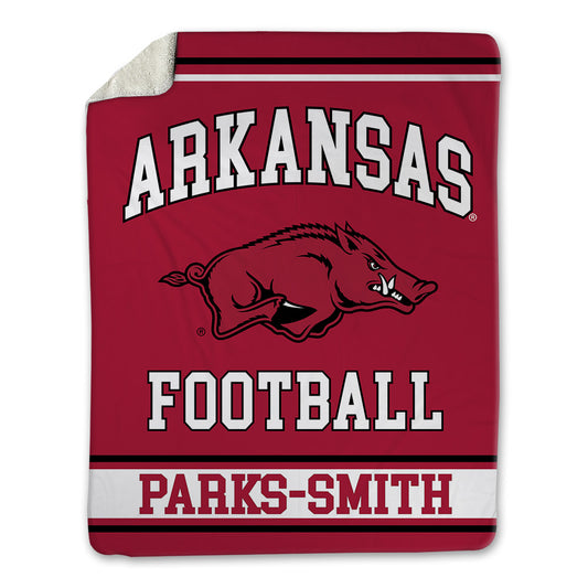 Arkansas - NCAA Football : Payton Parks-Smith - Blanket-0