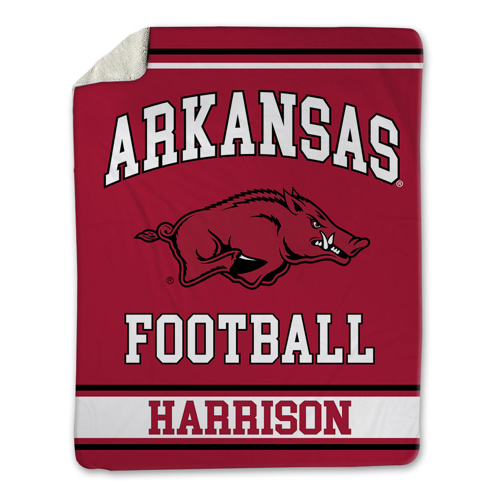 Arkansas - NCAA Football : Monte Harrison - Blanket-0
