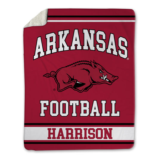 Arkansas - NCAA Football : Monte Harrison - Blanket-0