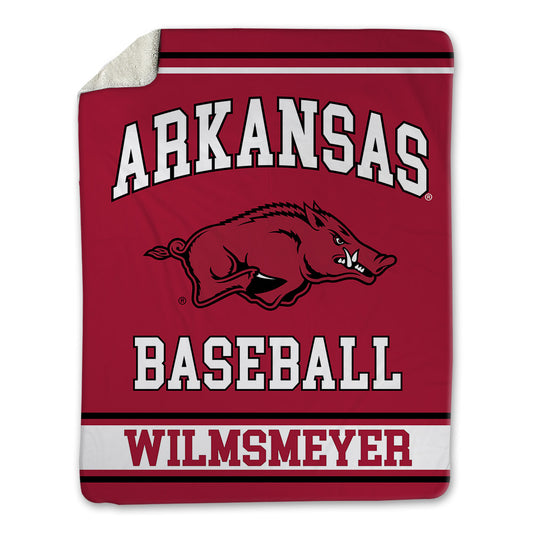 Arkansas - NCAA Baseball : Ty Wilmsmeyer - Blanket-0