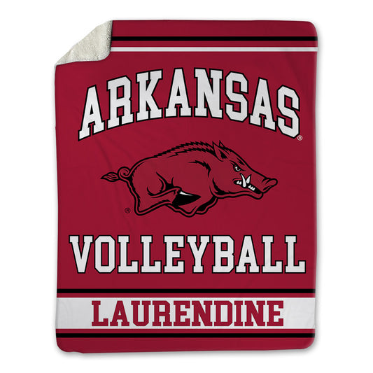 Arkansas - NCAA Women's Volleyball : Lakin Laurendine - Blanket-0