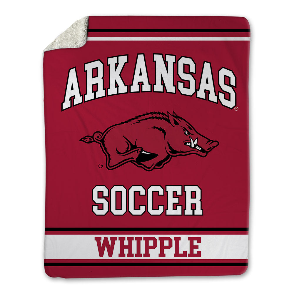 Arkansas - NCAA Women's Soccer : Peyton Whipple - Blanket-0