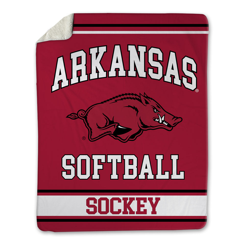 Arkansas - NCAA Softball : Ally Sockey - Blanket-0