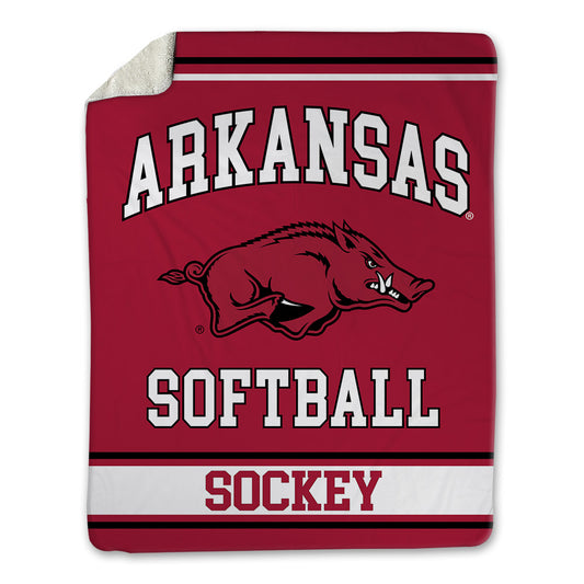 Arkansas - NCAA Softball : Ally Sockey - Blanket-0