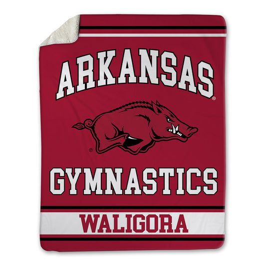 Arkansas - NCAA Women's Gymnastics : Mati Waligora - Blanket-0