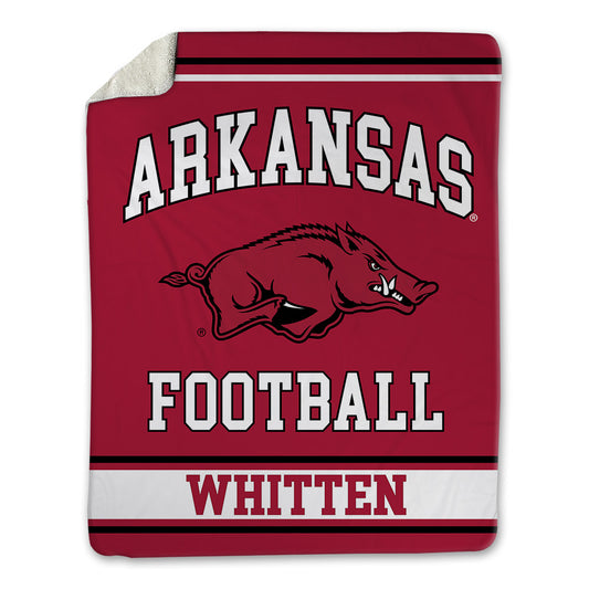 Arkansas - NCAA Football : Donovan Whitten - Blanket-0