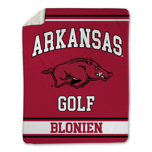 Arkansas - NCAA Women's Golf : Natalie Blonien - Blanket-0