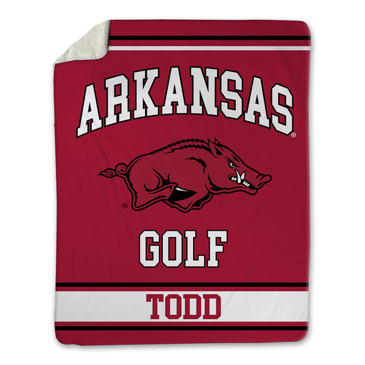 Arkansas - NCAA Women's Golf : Kendall Todd - Blanket-0