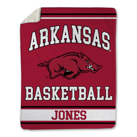 Arkansas - NCAA Women's Basketball : Taleyah Jones - Blanket-0