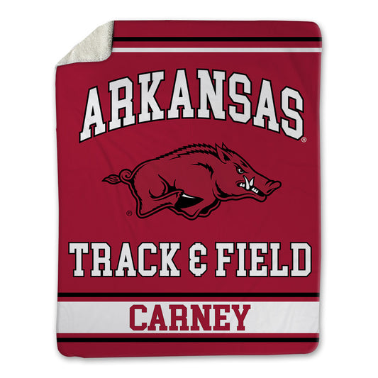 Arkansas - NCAA Men's Track & Field : Isaac Carney - Blanket-0