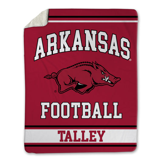Arkansas - NCAA Football : Ken Talley - Blanket-0
