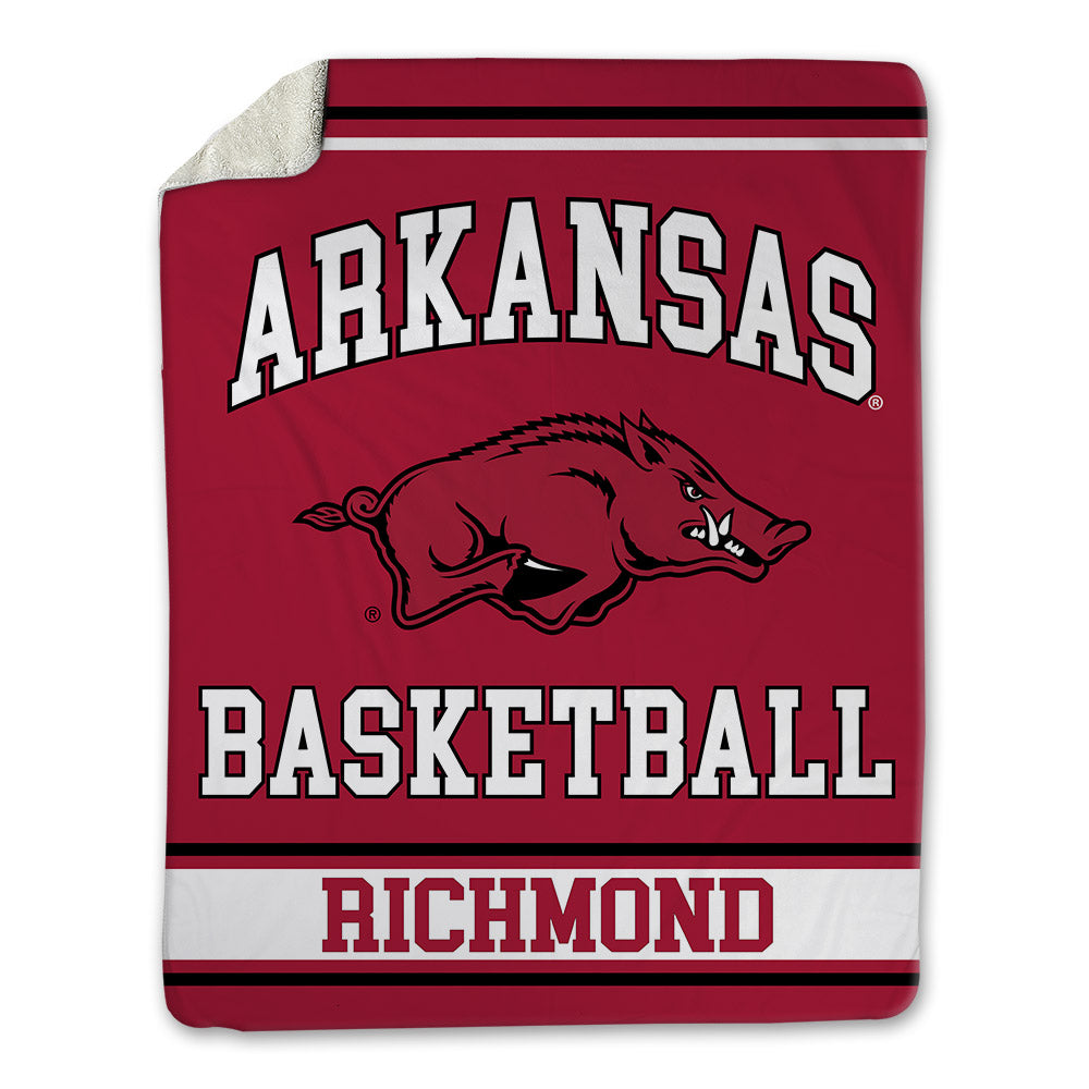 Arkansas - NCAA Men's Basketball : Billy Richmond - Blanket-0