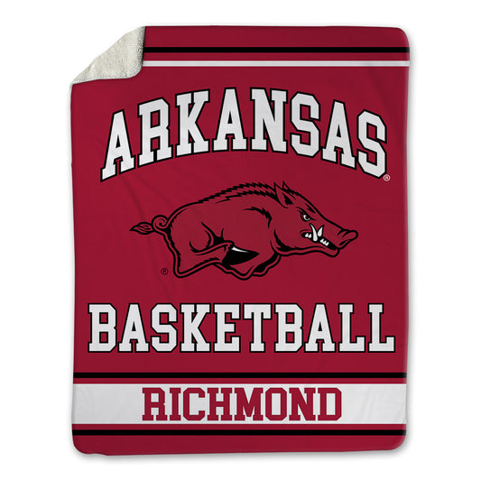 Arkansas - NCAA Men's Basketball : Billy Richmond - Blanket-0