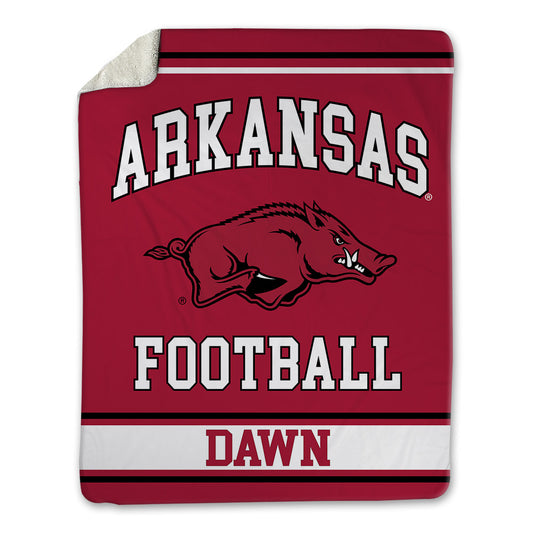 Arkansas - NCAA Football : Timothy Dawn - Blanket-0