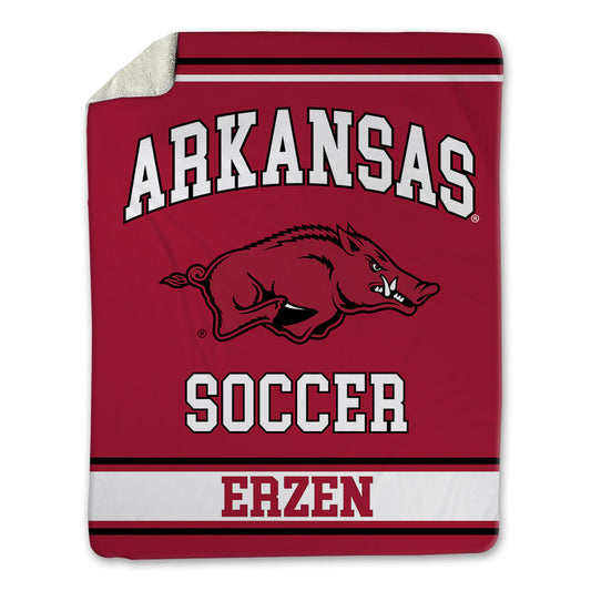 Arkansas - NCAA Women's Soccer : Ainsley Erzen - Blanket-0