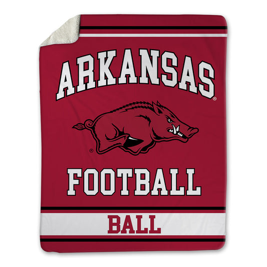 Arkansas - NCAA Football : Cameron Ball - Blanket-0