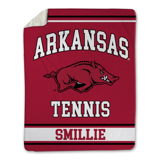 Arkansas - NCAA Men's Tennis : Connor Smillie - Blanket-0