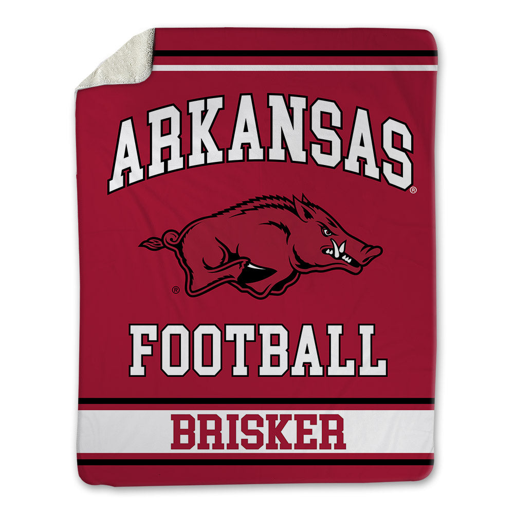 Arkansas - NCAA Football : Blake Brisker - Blanket-0