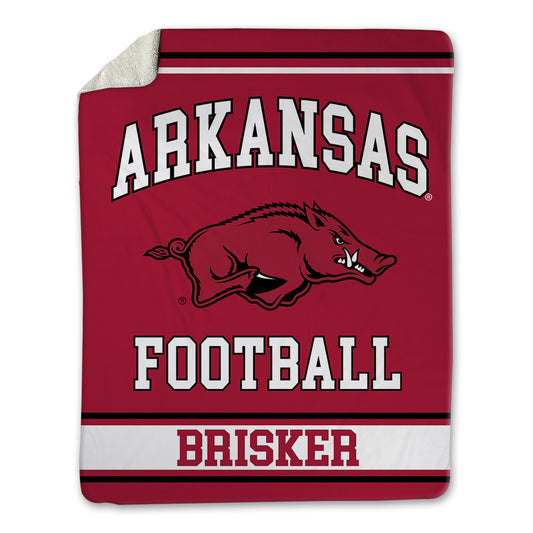 Arkansas - NCAA Football : Blake Brisker - Blanket-0