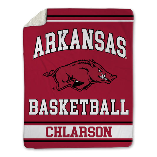 Arkansas - NCAA Women's Basketball : Ashlynn Chlarson - Blanket-0