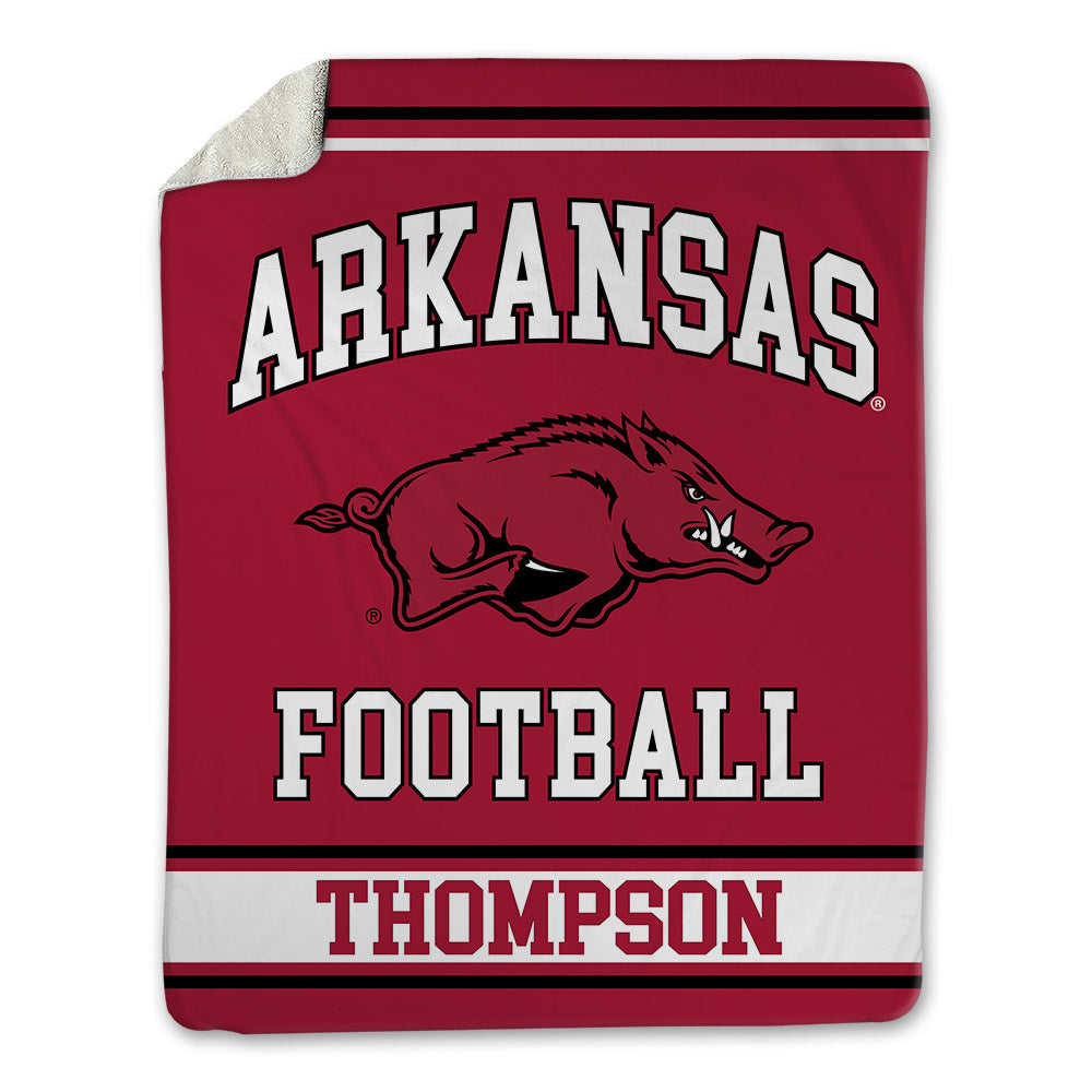 Arkansas - NCAA Football : Kyle Thompson - Blanket-0