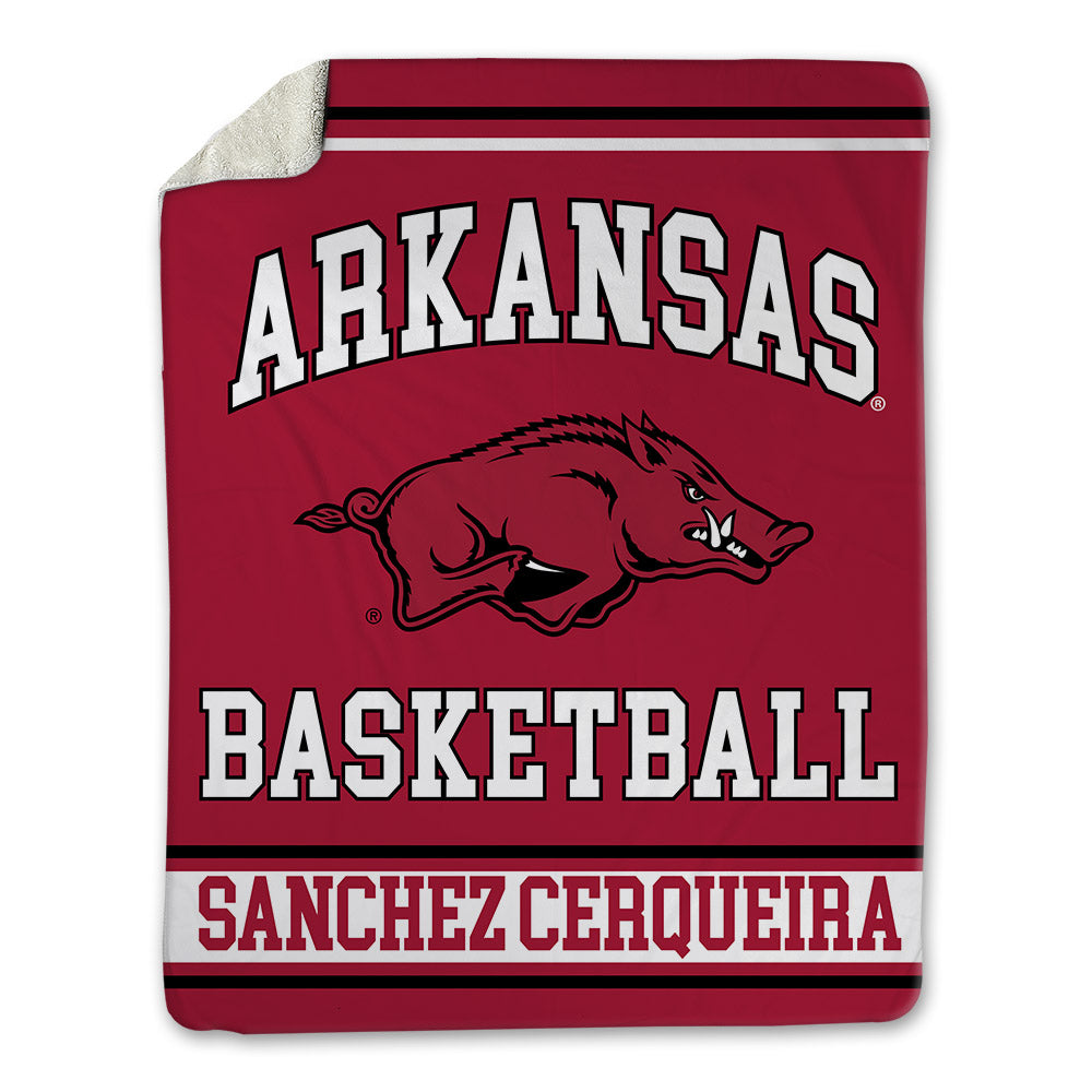 Arkansas - NCAA Women's Basketball : Cristina Sanchez Cerqueira - Blanket-0