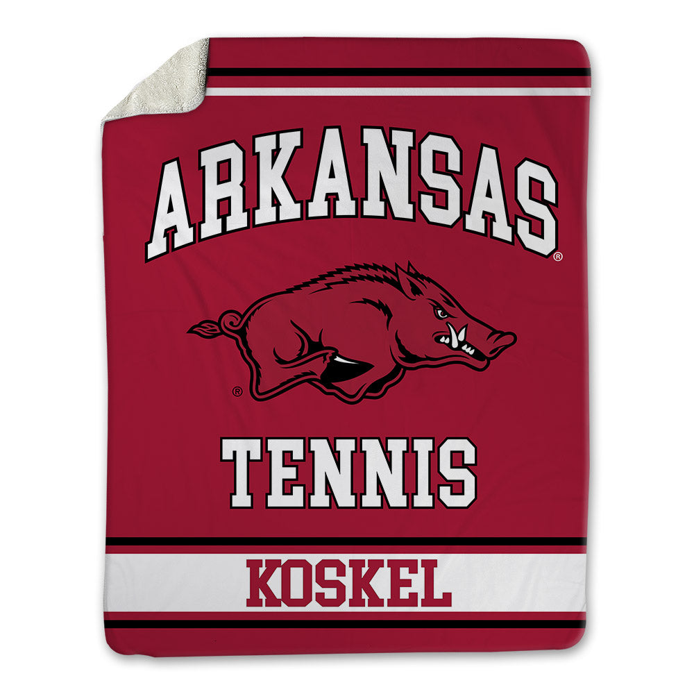 Arkansas - NCAA Women's Tennis : Anet Koskel - Blanket-0